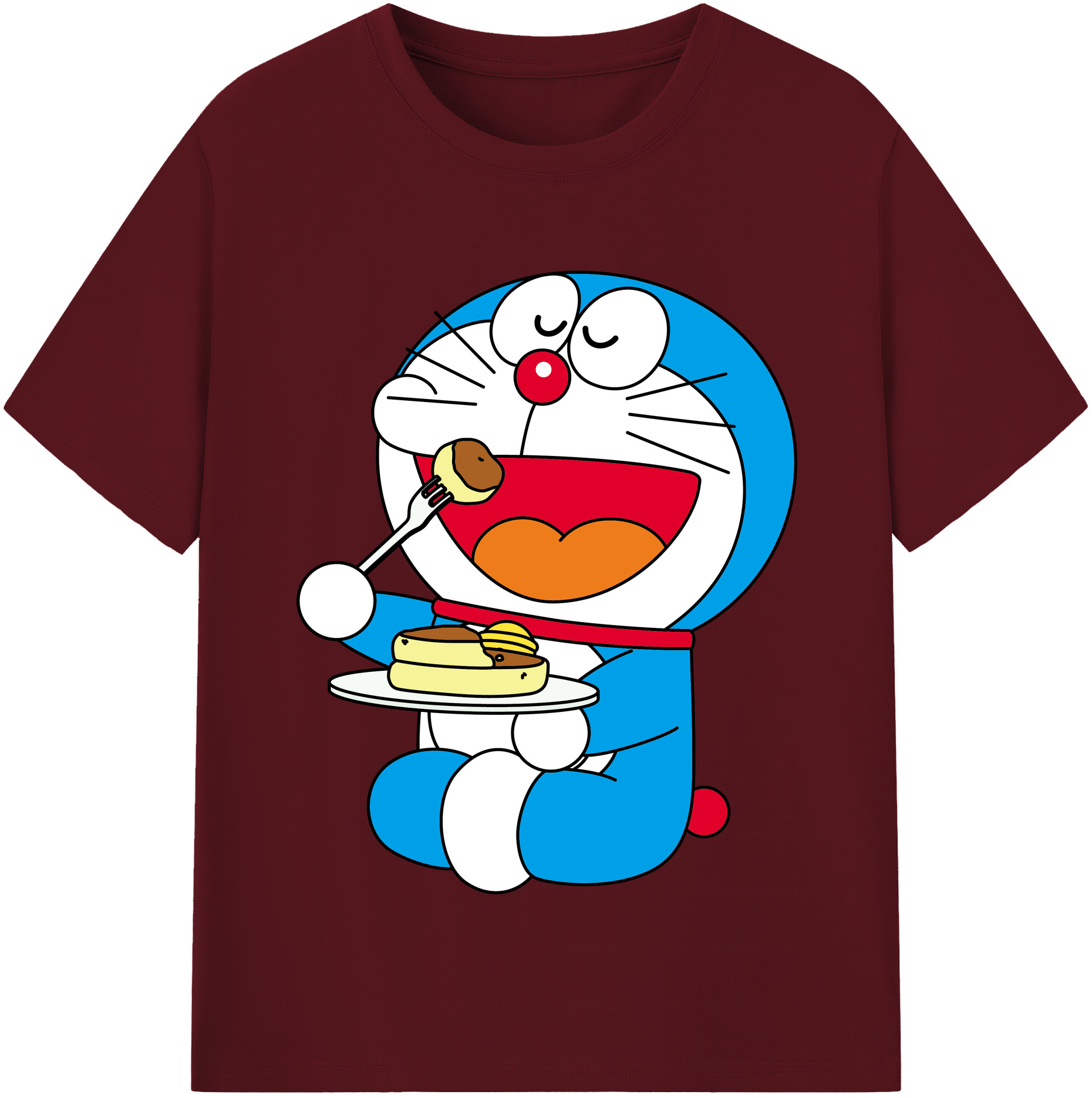 （画像用） ドラえもん Doraemon 綿100％半袖Tシャツ（フロントプリント）